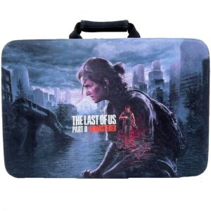 کیف کنسول بازی Ps5 Slim طرح The Last Of Us 2